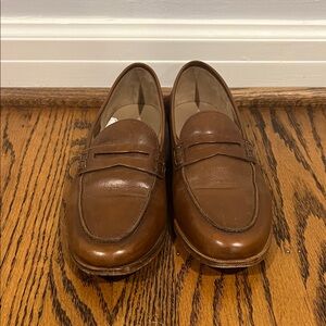 J.Crew Women’s Classic Brown Leather Loafers Size 7 1/2